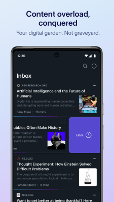 Скриншот приложения Readwise Reader - №5