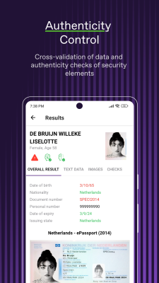 Скриншот приложения Regula Document Reader - №6