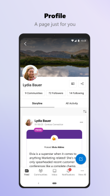 Скриншот приложения Viva Engage - №3