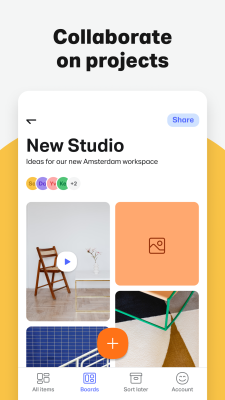 Скриншот приложения Collect by WeTransfer - №4