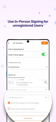 Скриншот приложения Foxit eSign - №5