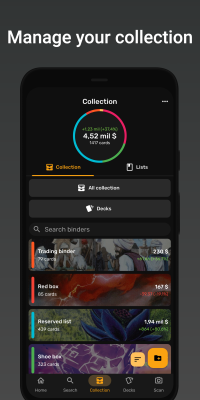 Скриншот приложения ManaBox - №3