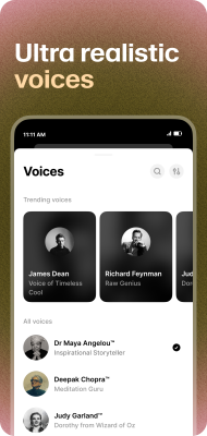 Скриншот приложения ElevenReader - №3