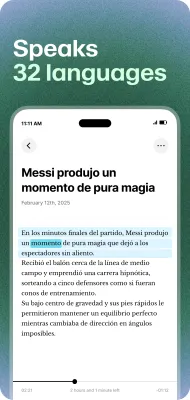 Скриншот приложения ElevenReader - №5