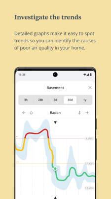 Скриншот приложения Airthings - №3