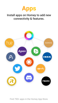 Скриншот приложения Homey - №5