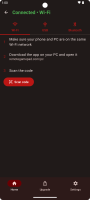 Скриншот приложения Remote Gamepad - №6