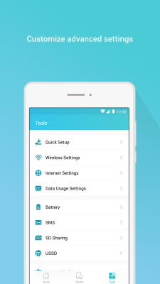 Скриншот приложения tpMiFi - №3