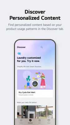 Скриншот приложения LG ThinQ - №3