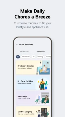 Скриншот приложения LG ThinQ - №6