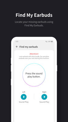 Скриншот приложения LG TONE Free - №4