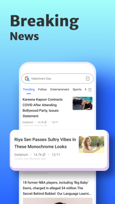Скриншот приложения Hola Browser - №7