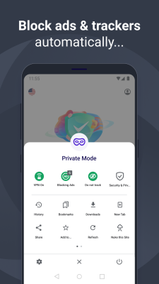Скриншот приложения AVG Secure Browser - №3