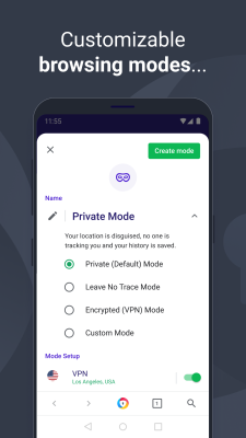Скриншот приложения AVG Secure Browser - №4