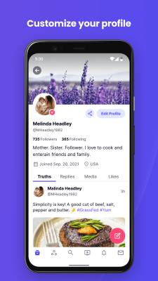 Скриншот приложения Truth Social - №3