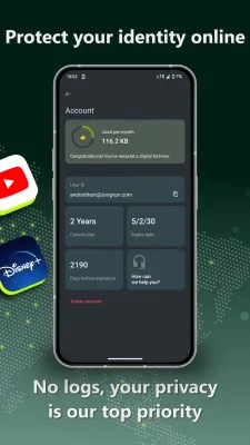 Скриншот приложения ZoogVPN - №4