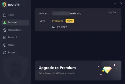 Скриншот приложения BearVPN - №2