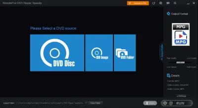 Скриншот приложения WonderFox DVD Ripper Speedy - №1