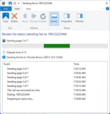 Скриншот приложения Fax Voip Windows Fax Service Provider - №4
