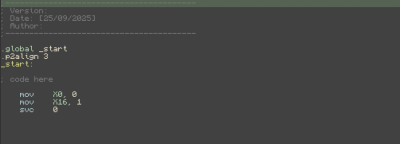 Скриншот приложения kitasm - №1
