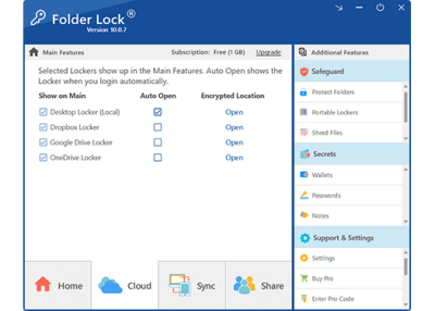 Скриншот приложения Folder Lock - №3