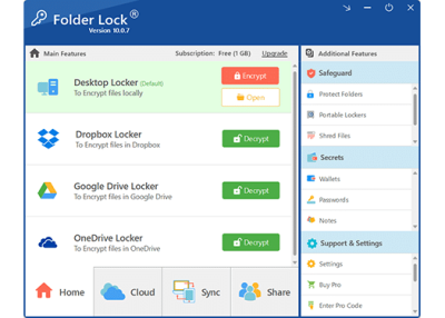 Скриншот приложения Folder Lock - №5