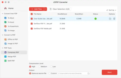 Скриншот приложения JOPDF для Mac - №4