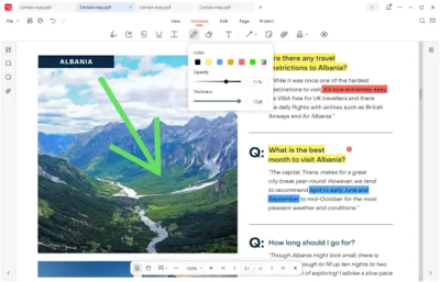 Скриншот приложения JOPDF для Linux - №6