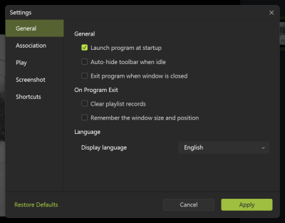 Скриншот приложения AWZ Media Player - №4