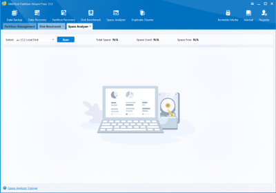 Скриншот приложения MiniTool Partition Wizard Free - №4