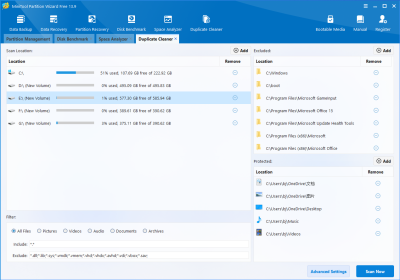 Скриншот приложения MiniTool Partition Wizard Free - №5
