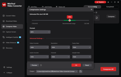 Скриншот приложения MiniTool Video Converter - №2