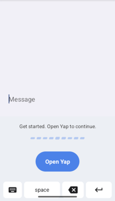Скриншот приложения Yap для Android - №3