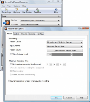 Скриншот приложения RecordPad Sound Recording - №3