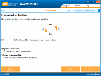 Скриншот приложения Synchredible - №1