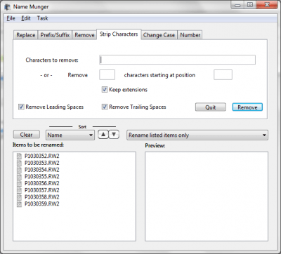 Скриншот приложения Name Munger - №4