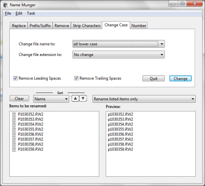 Скриншот приложения Name Munger - №5