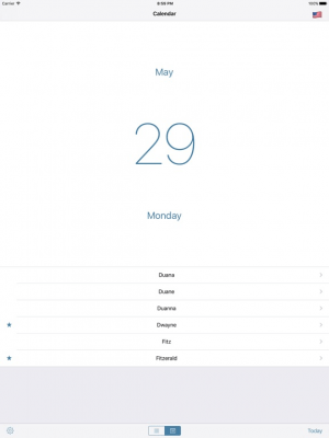 Скриншот приложения Name-days - №6