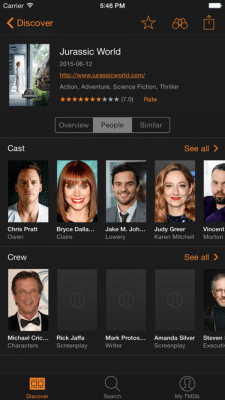 Скриншот приложения Cineast - №5