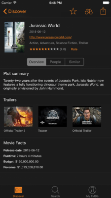 Скриншот приложения Cineast - №6