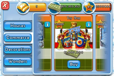 Скриншот приложения Millionaire City Holiday - №2