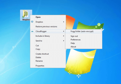 Скриншот приложения Cloudfogger - №4