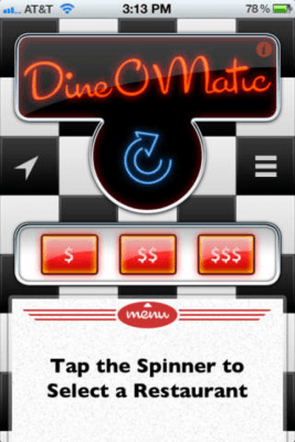 Скриншот приложения Dine-O-Matic - №5