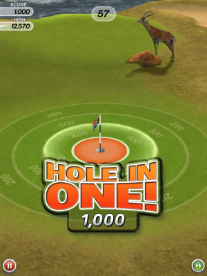 Скриншот приложения Flick Golf! - №8