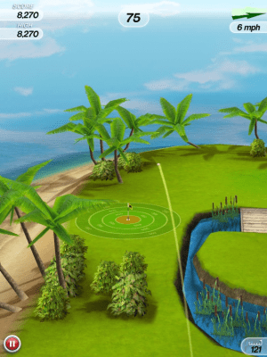Скриншот приложения Flick Golf! - №9