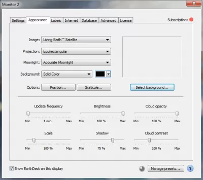 Скриншот приложения EarthDesk - №4