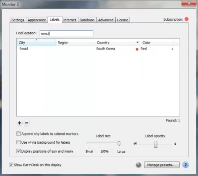 Скриншот приложения EarthDesk - №5