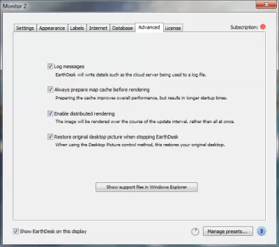 Скриншот приложения EarthDesk - №7