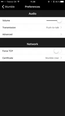 Скриншот приложения Mumble - №3