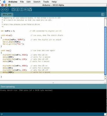 Скриншот приложения Arduino - №1